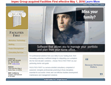 Tablet Screenshot of facilitiesfirst.com